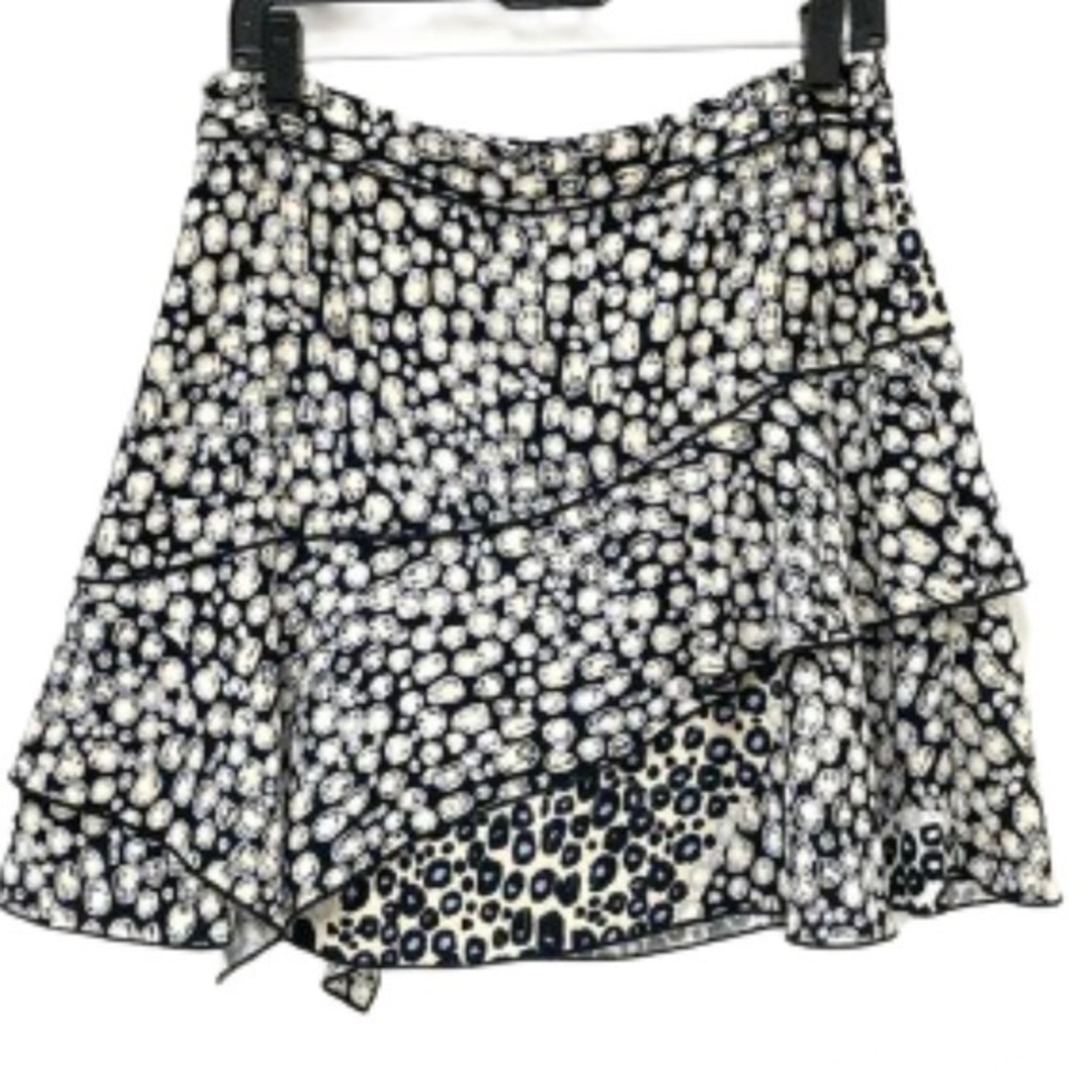 Derek Lam sandstone ruffled skirt NWT size 8